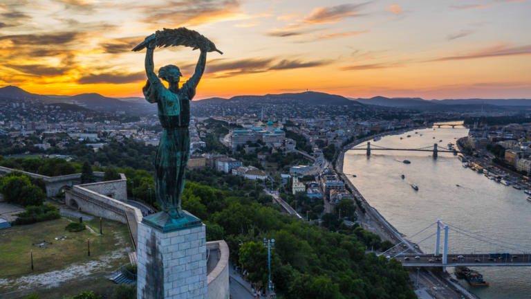 liberty statue in budapest 2025