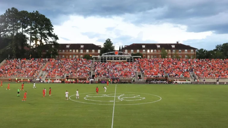 college soccer player