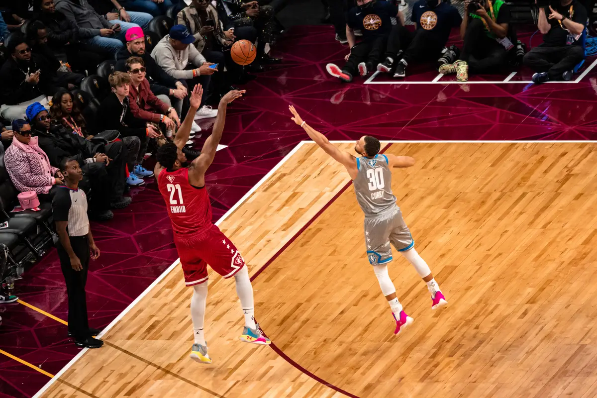 College basketball player