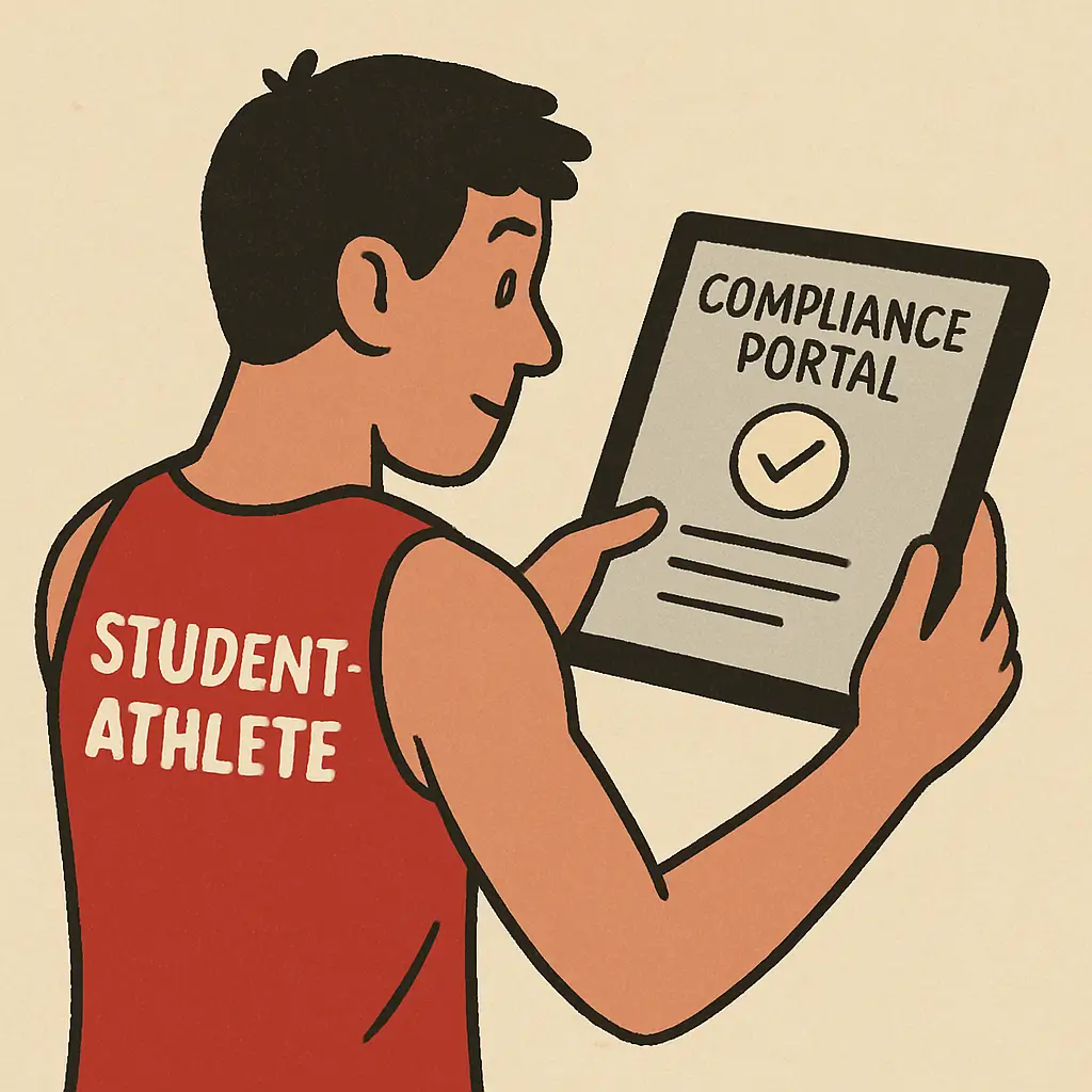 student athlete brand promotion