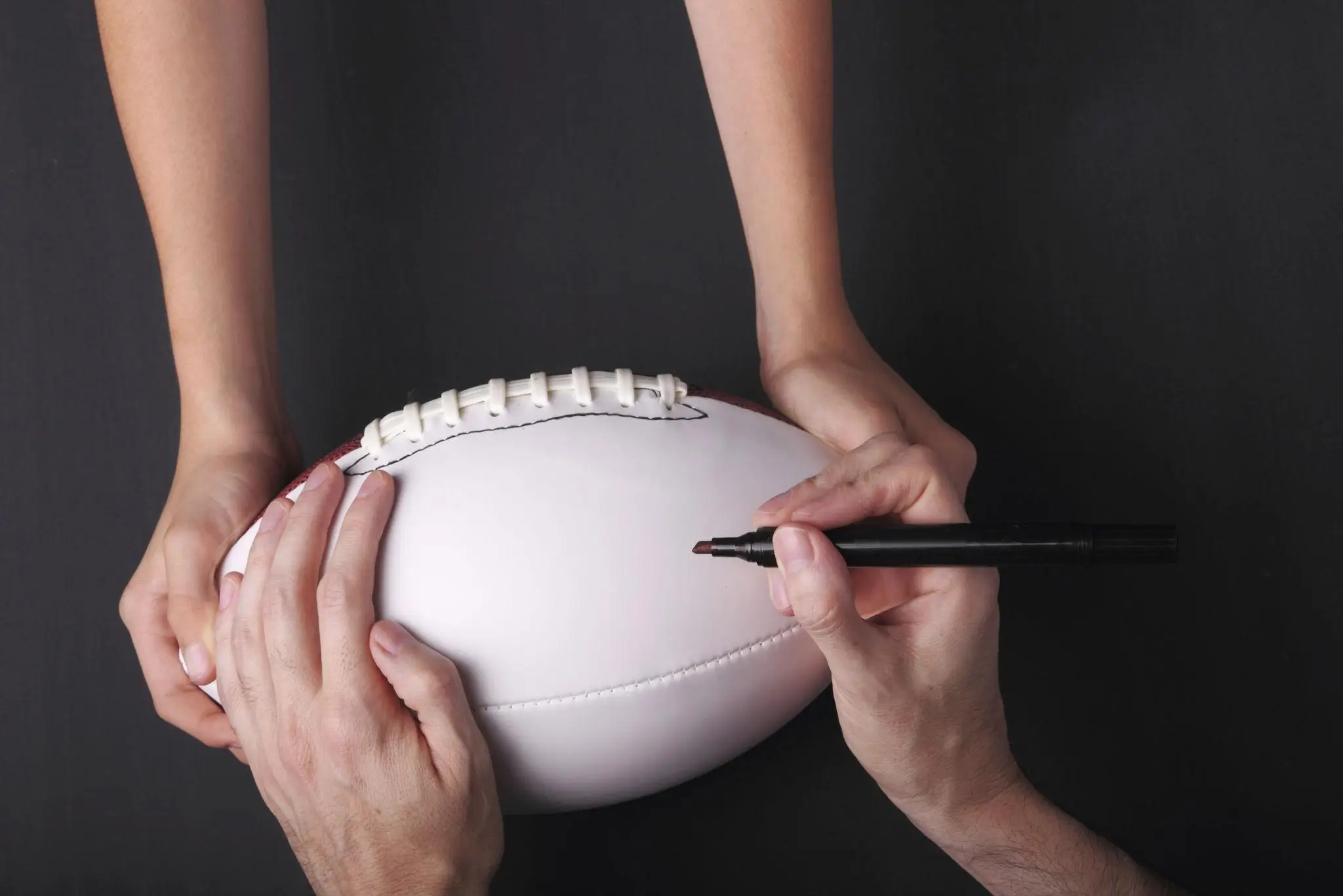 Athlete promoting brand