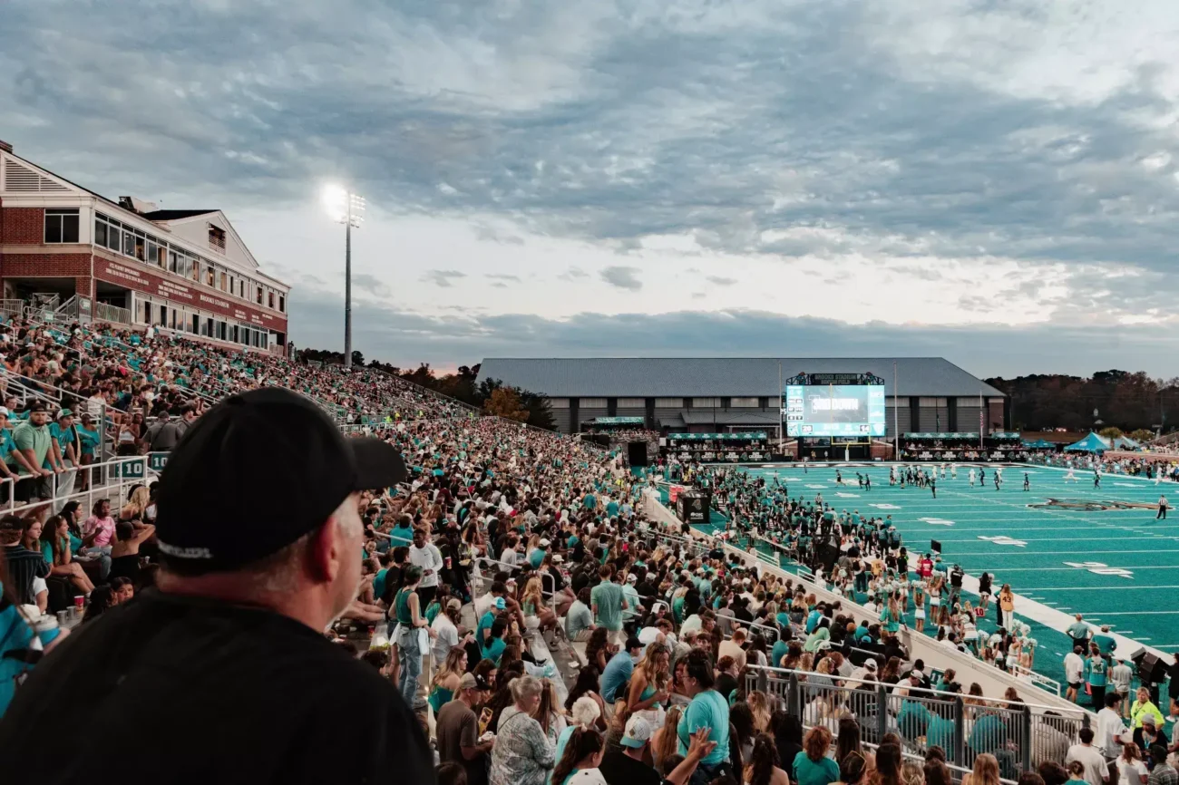 Coastal Carolina football player Brooks Stadium