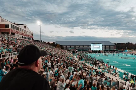 Coastal Carolina football player Brooks Stadium