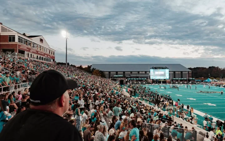 Coastal Carolina football player Brooks Stadium
