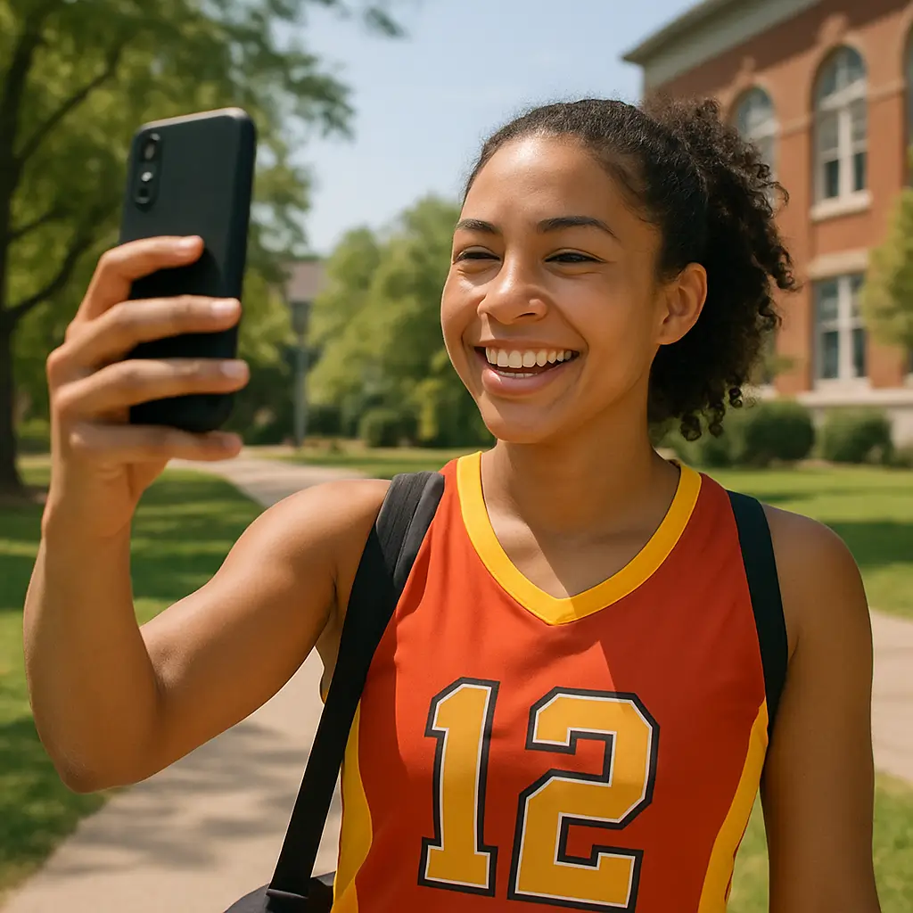 college athlete NIL deals social media