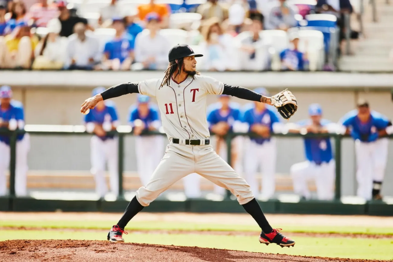 College World Series softball game