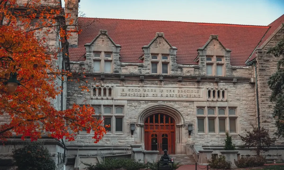 Indiana University Bloomington campus students