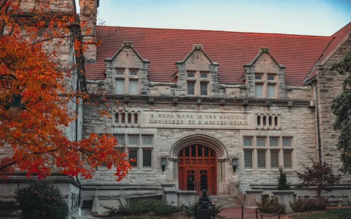 Indiana University Bloomington campus students