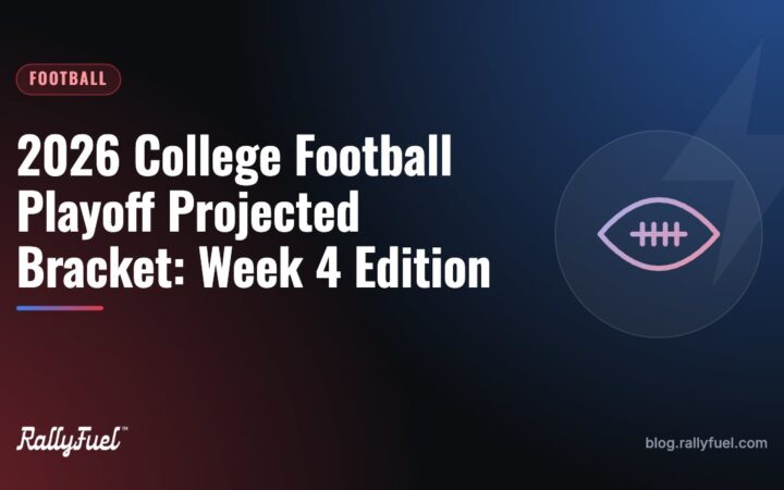 2026 College Football Playoff Projected Bracket: Week 4 Edition