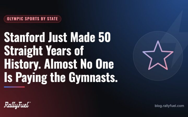 Stanford Just Made 50 Straight Years of History. Almost No One Is Paying the Gymnasts.