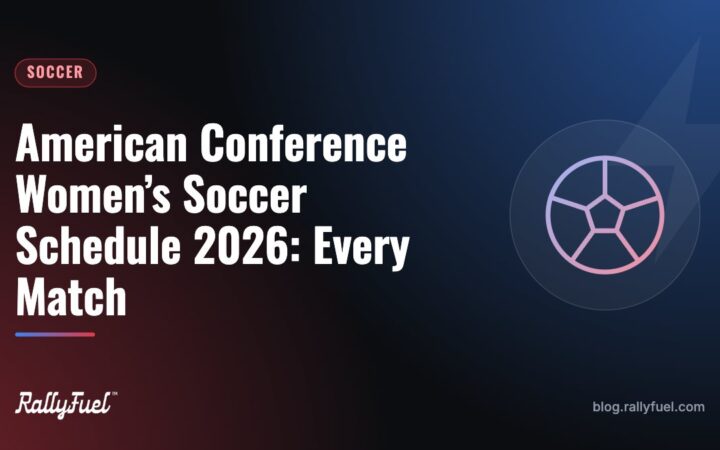 American Conference Women’s Soccer Schedule 2026: Every Match