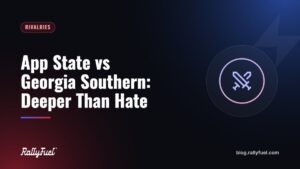 App State vs Georgia Southern Deeper Than Hate rivalry