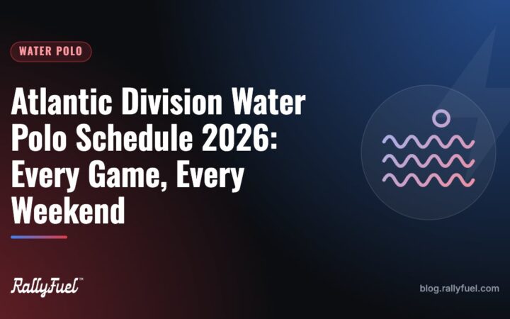 Atlantic Division Water Polo Schedule 2026: Every Game, Every Weekend