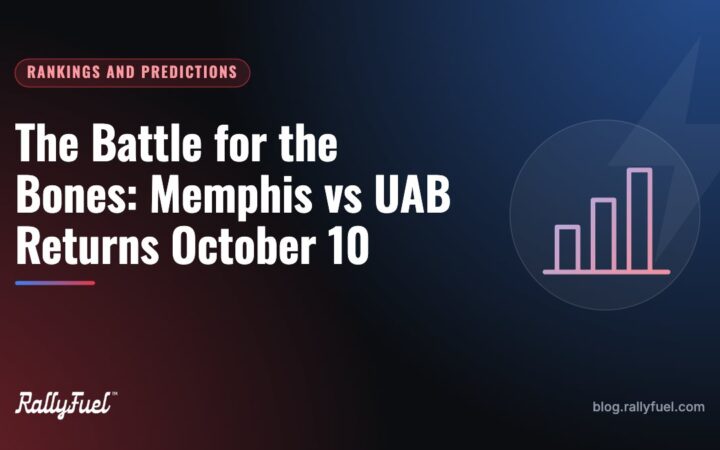 The Battle for the Bones: Memphis vs UAB Returns October 10