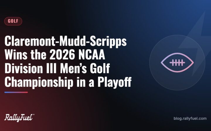 Claremont-Mudd-Scripps Wins the 2026 NCAA Division III Men’s Golf Championship in a Playoff