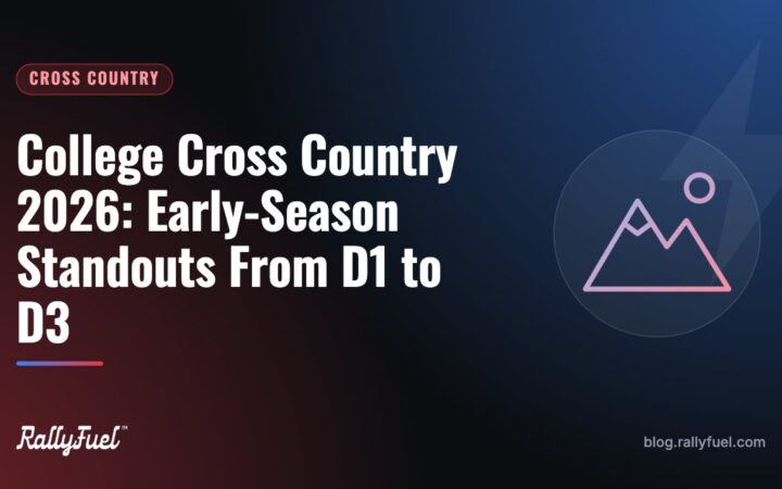 College Cross Country 2026: Early-Season Standouts From D1 to D3