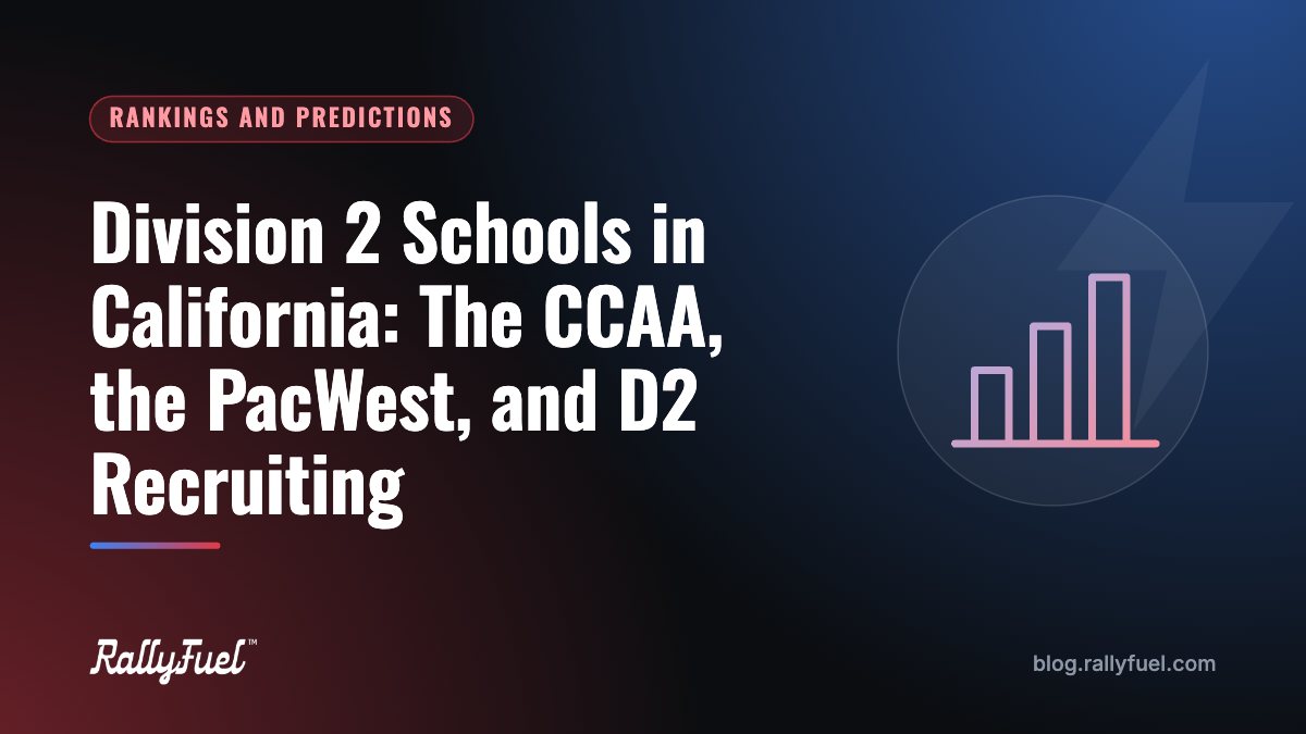 Division 2 Schools in California: The CCAA, the PacWest, and D2 Recruiting