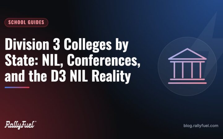 Division 3 Colleges by State: NIL, Conferences, and the D3 NIL Reality