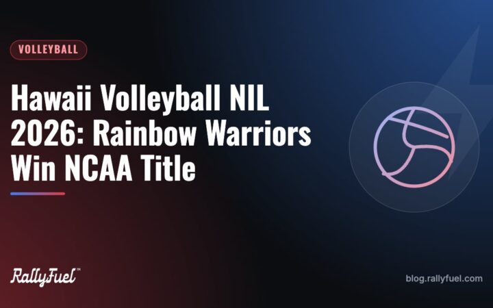 Hawaii Volleyball NIL 2026: Rainbow Warriors Win NCAA Title