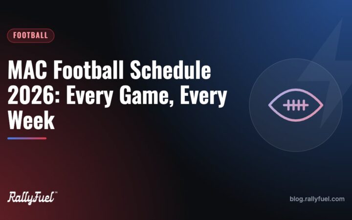 MAC Football Schedule 2026: Every Game, Every Week
