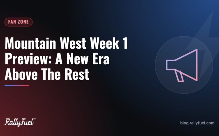 Mountain West Week 1 Preview: A New Era Above The Rest