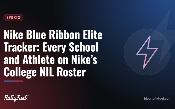 Nike Blue Ribbon Elite Tracker: Every School and Athlete on Nike’s College NIL Roster