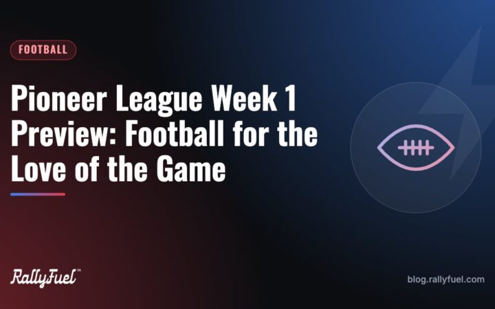 Pioneer League Week 1 Preview: Football for the Love of the Game