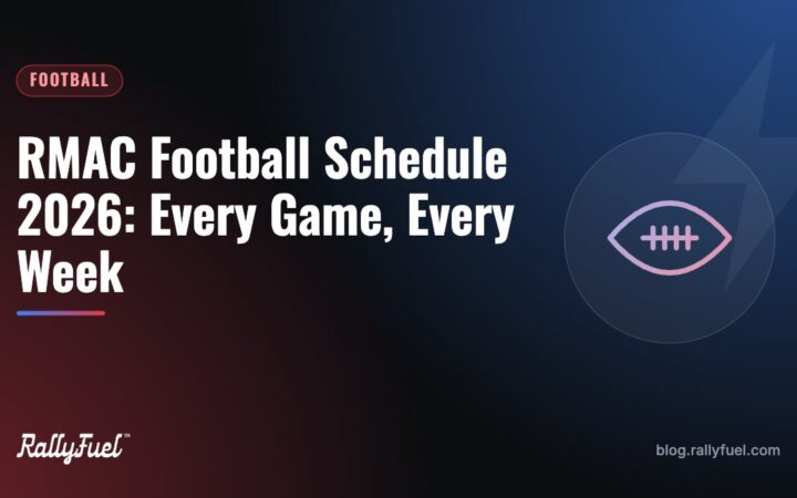 RMAC Football Schedule 2026: Every Game, Every Week