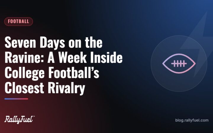 Seven Days on the Ravine: A Week Inside College Football’s Closest Rivalry