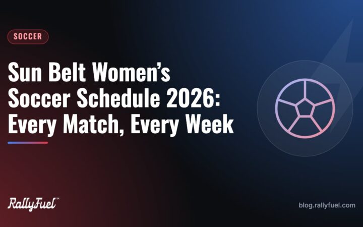 Sun Belt Women’s Soccer Schedule 2026: Every Match, Every Week