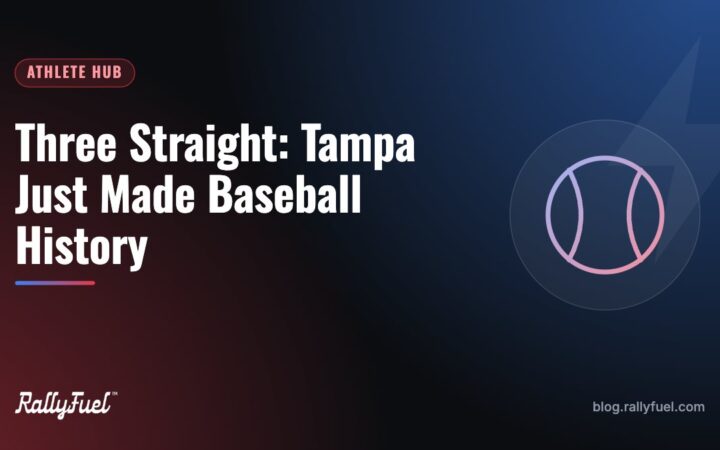 Three Straight: Tampa Just Made Baseball History