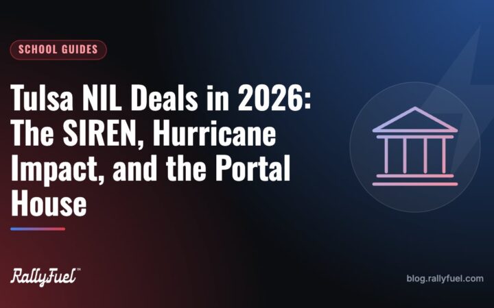 Tulsa NIL Deals in 2026: The SIREN, Hurricane Impact, and the Portal House