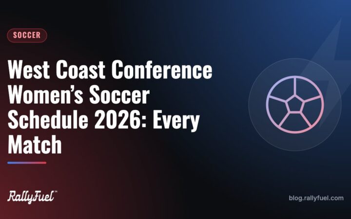 West Coast Conference Women’s Soccer Schedule 2026: Every Match