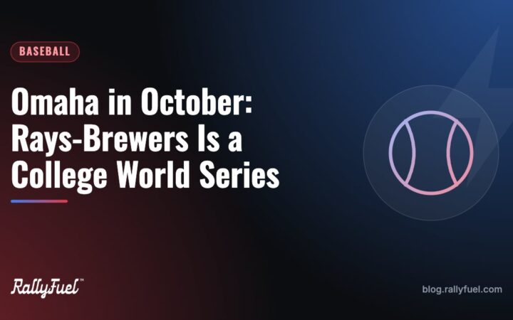 Omaha in October: Rays-Brewers Is a College World Series